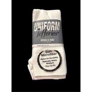 NEW WITH TAGS VINTAGE Jefferies Micronylon Moisture Wicking Dress Socks, 2-pack